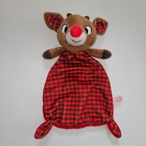 Rudolph Red Nosed Reindeer Lovey Plush Christmas Baby Toy Kids Preferred 2021